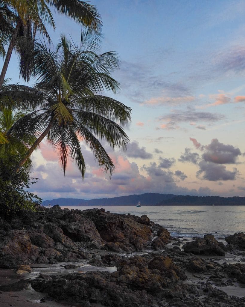 A beach in Drake Bay, Costa Rica