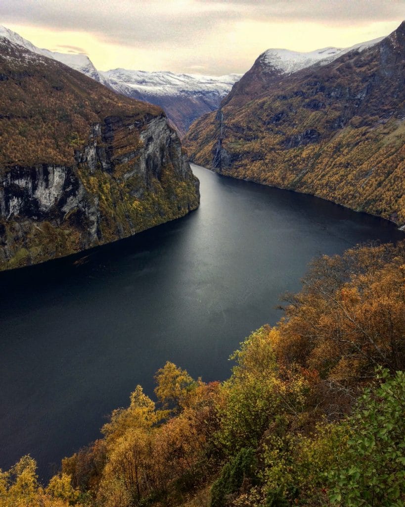Geirangerfjord, a UNESCO World Heritage Site in Norway