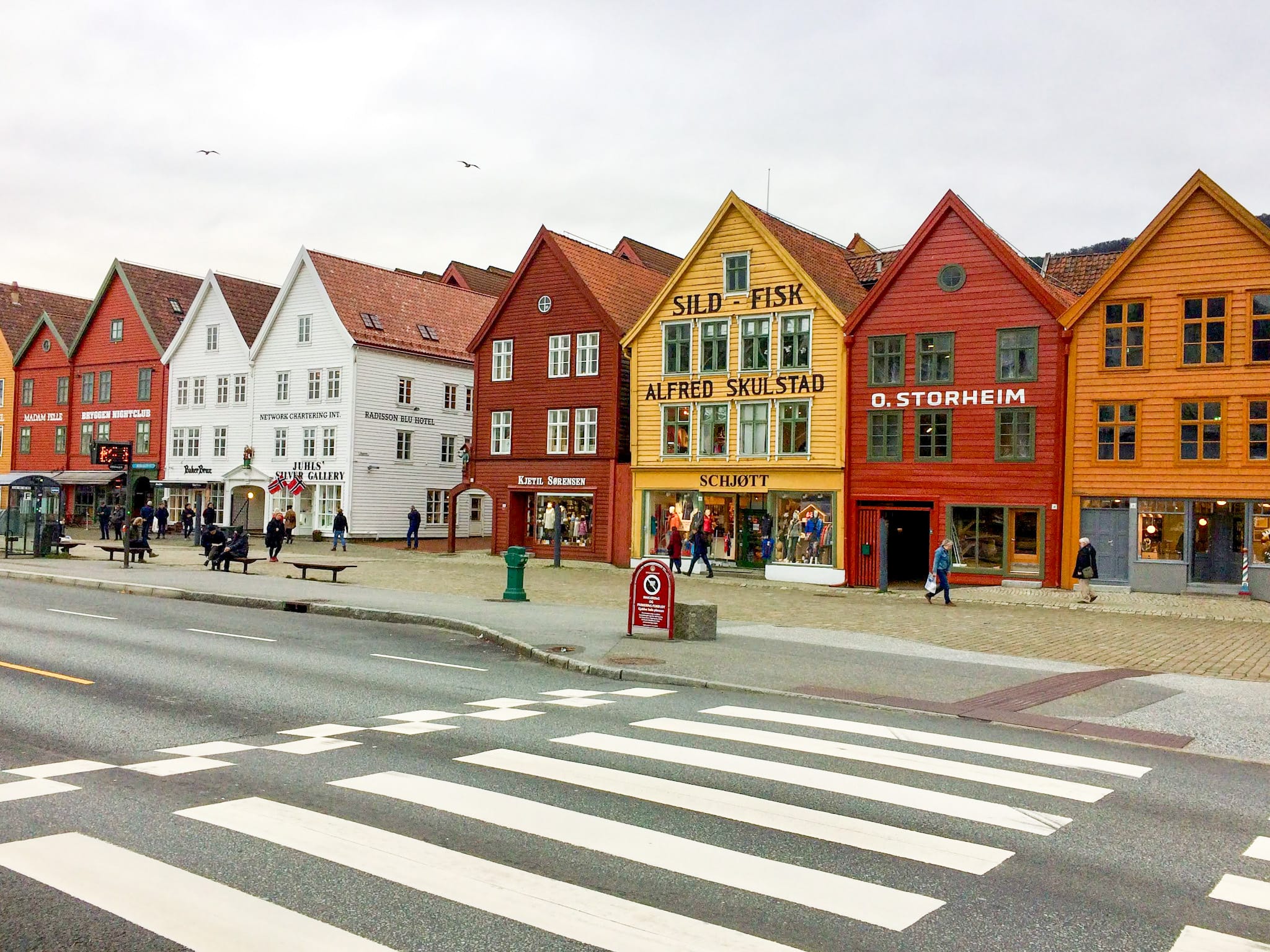 Bryggen, Bergen, a UNESCO Cultural Heritage Site in Norway